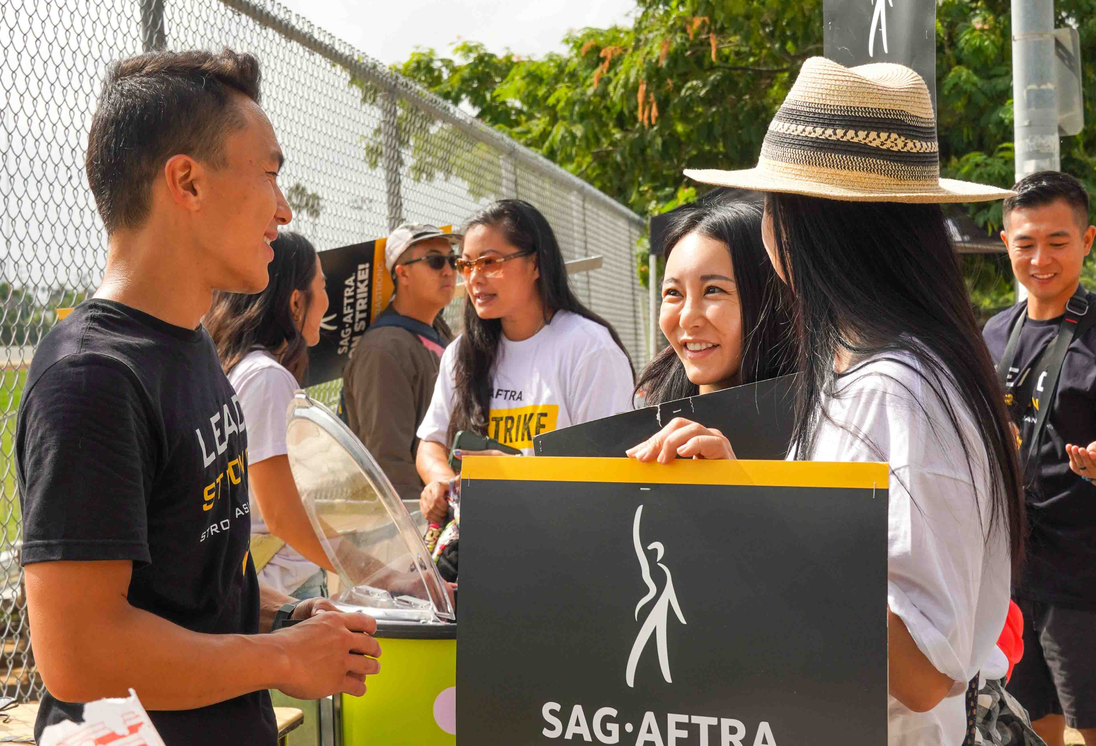SAL Picket Party photo